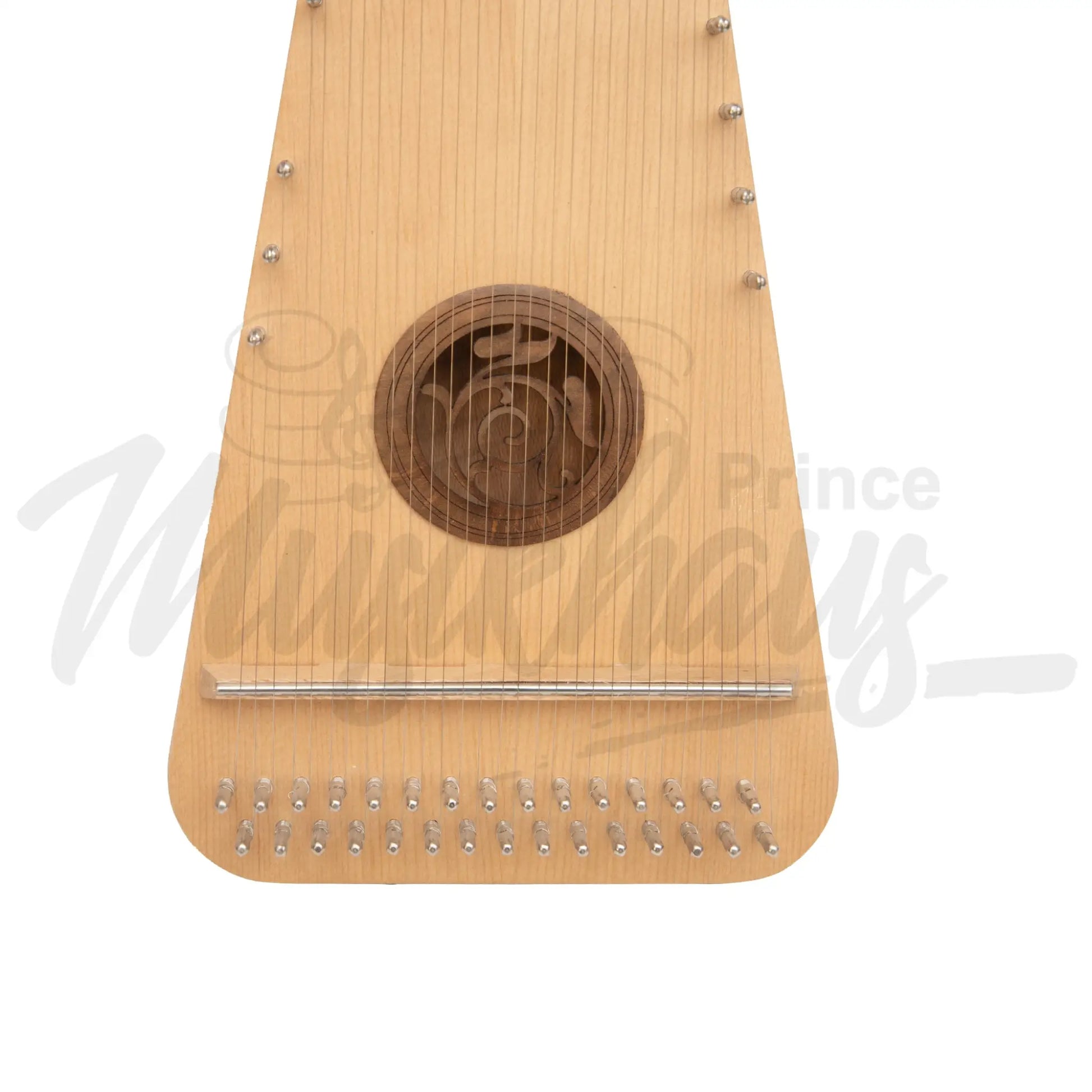 Muzikkon Round Back Bowed Psaltery Alto Lacewood