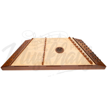 Muzikkon Single Strung 10/9 Hammered Dulcimer Rosewood With Hammers