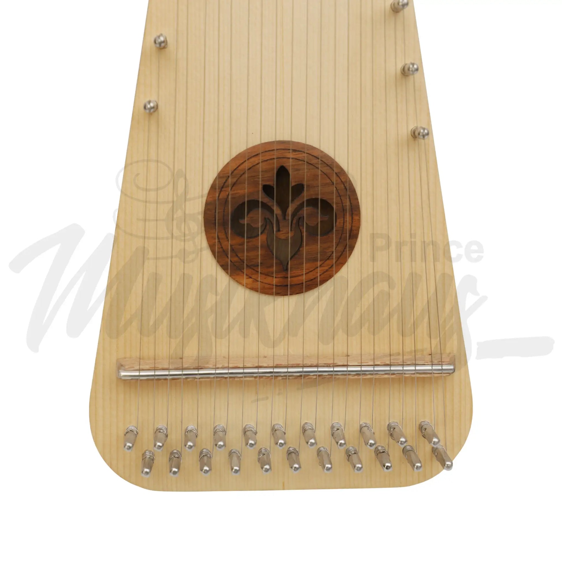 Muzikkon Soprano Bowed Psaltery Roundback Lacewood