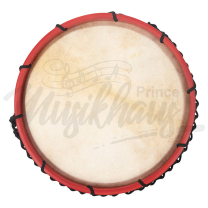 Muzikkon Tabor Drum 10 Inch Red