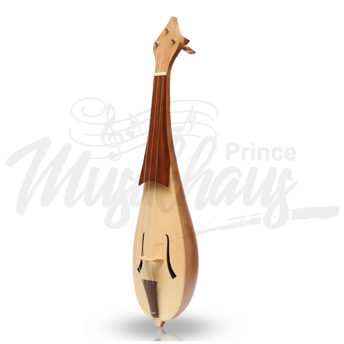 Muzikkon Tenor Rebec 3 String Lacewood