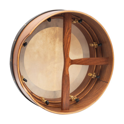 15”x5” (38x12.5 cm) Premium Bodhran Drum, Irish Bodhran with Easy Tuners