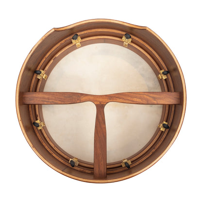 15”x5” (38x12.5 cm) Premium Bodhran Drum, Irish Bodhran with Easy Tuners