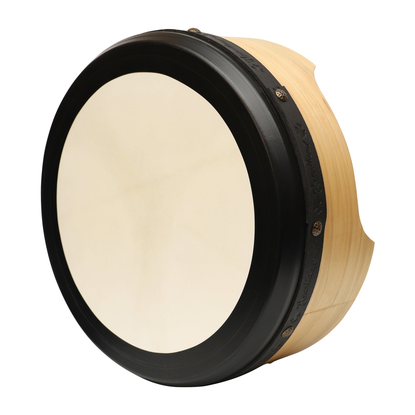 Muzikkon 15”x6" Premium Celtic Irish Bodhran with Easy Tune System Deep Rim T-BAR & Taped Finish