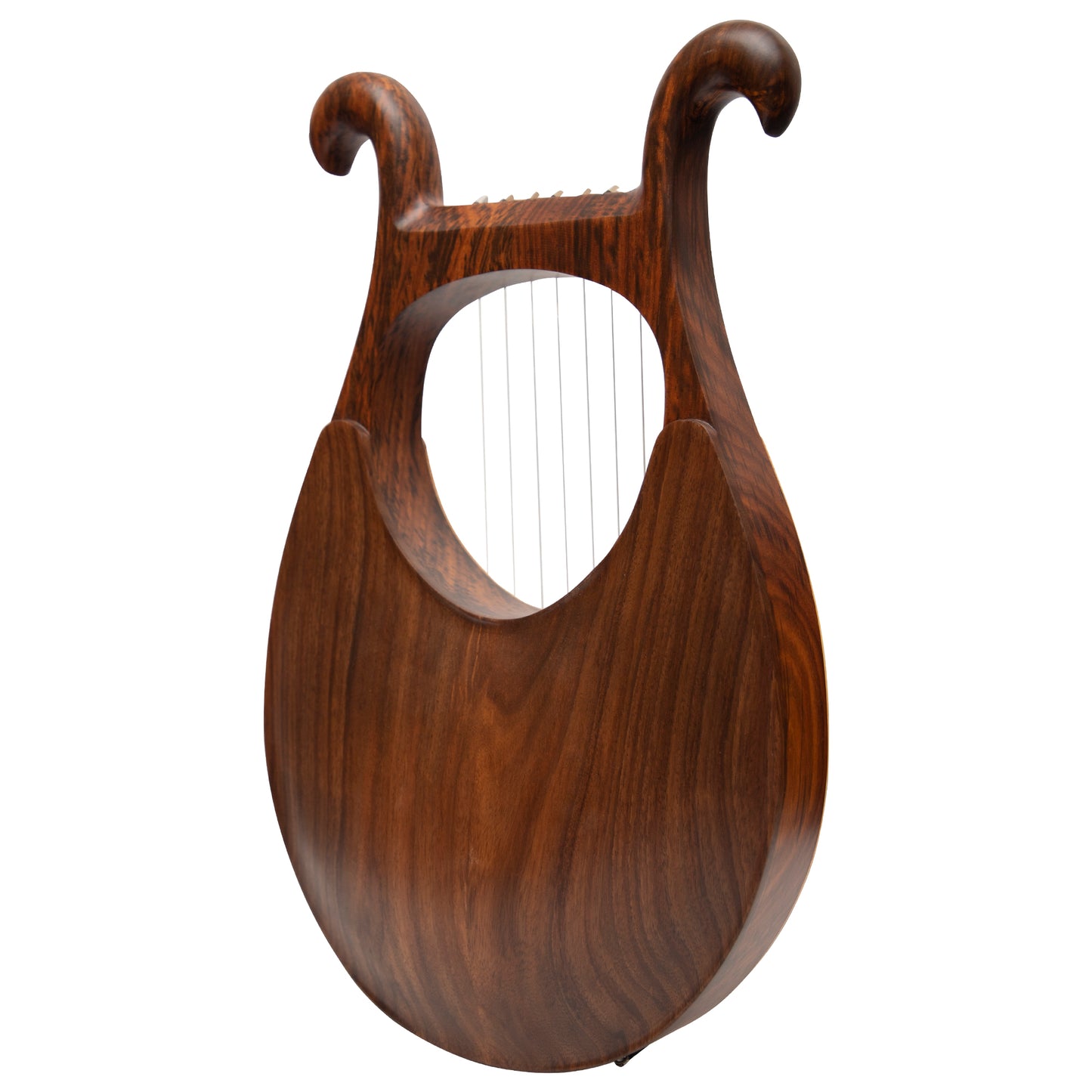 Muzikkon Lyre Harp 8 String Rosewood