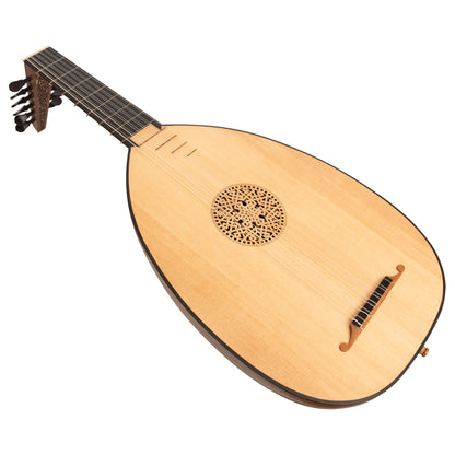 MUZIKKON RENAISSANCE LUTE DELUXE , 6 COURSE WALNUT