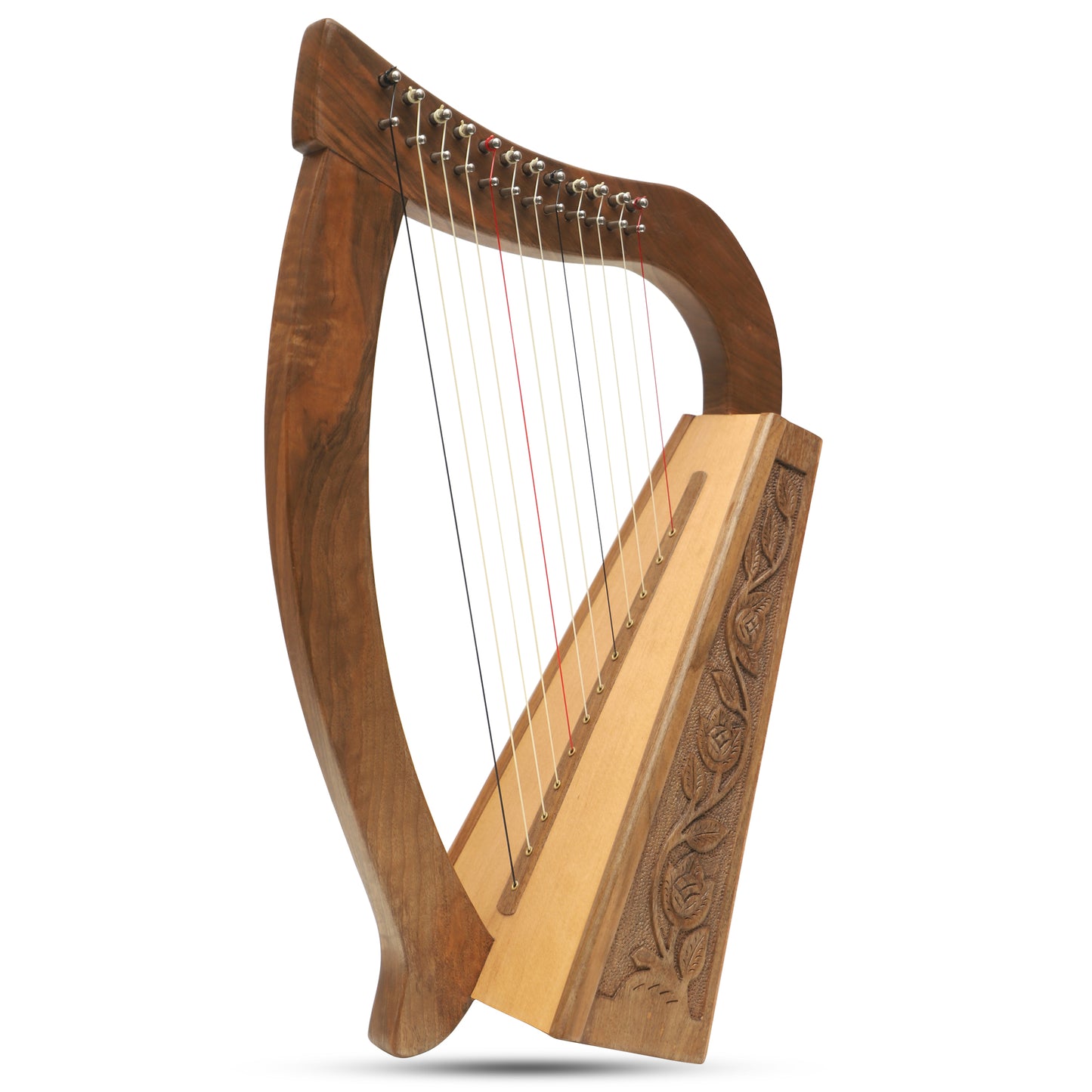 O'CAROLAN HARP 12 STRING WALNUT