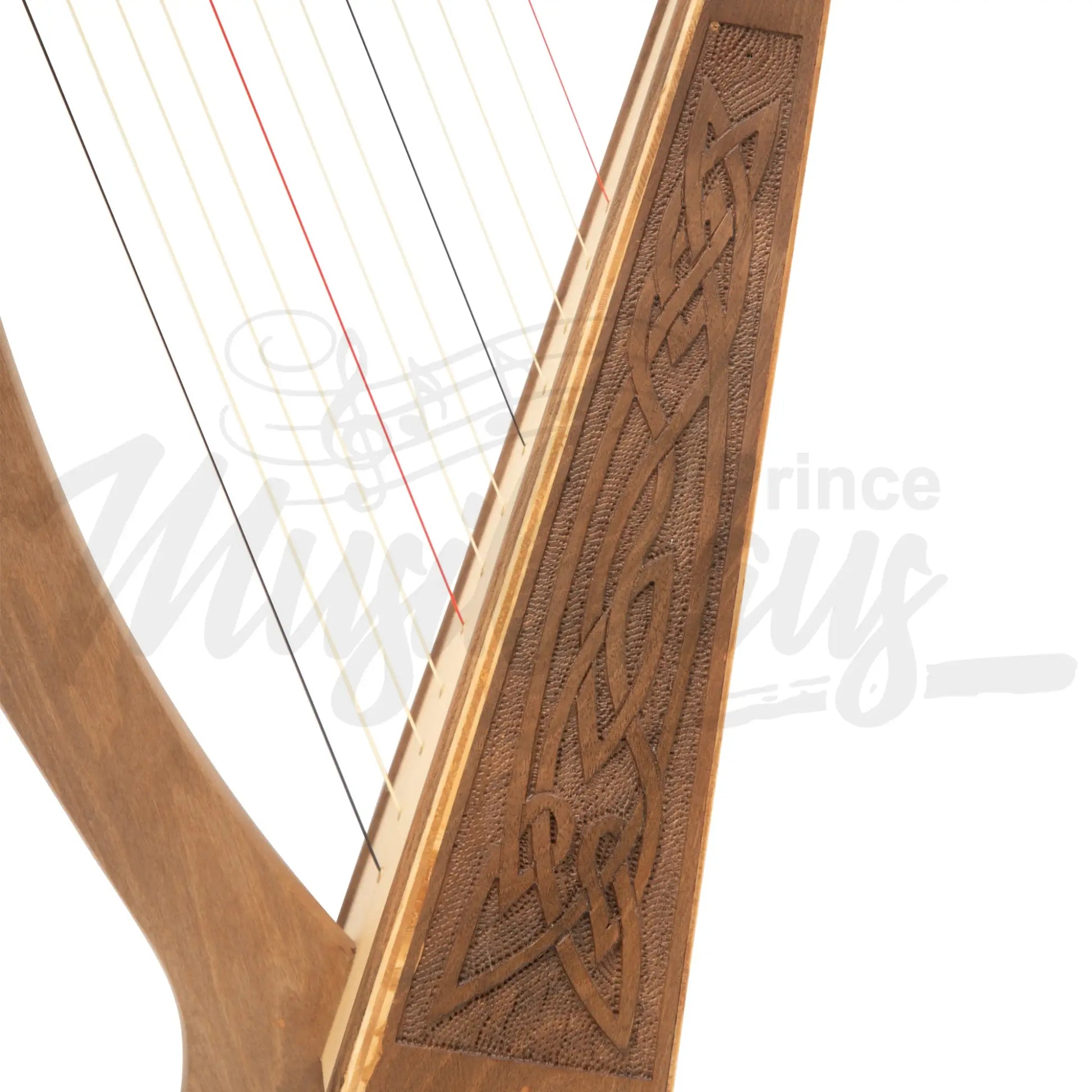 O’carolan Harp 12 String Walnut Knotwork