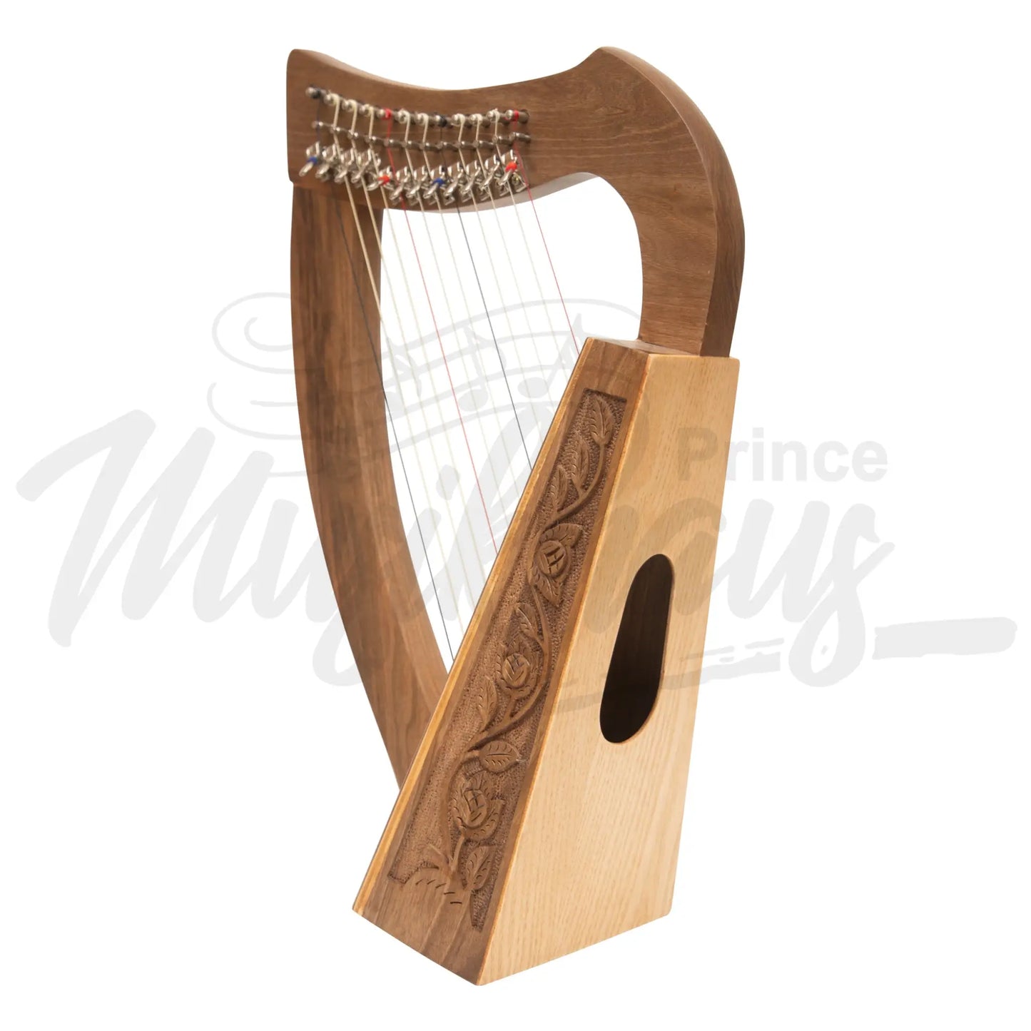 O’carolan Harp 12 String Walnut With Sharpening Levers