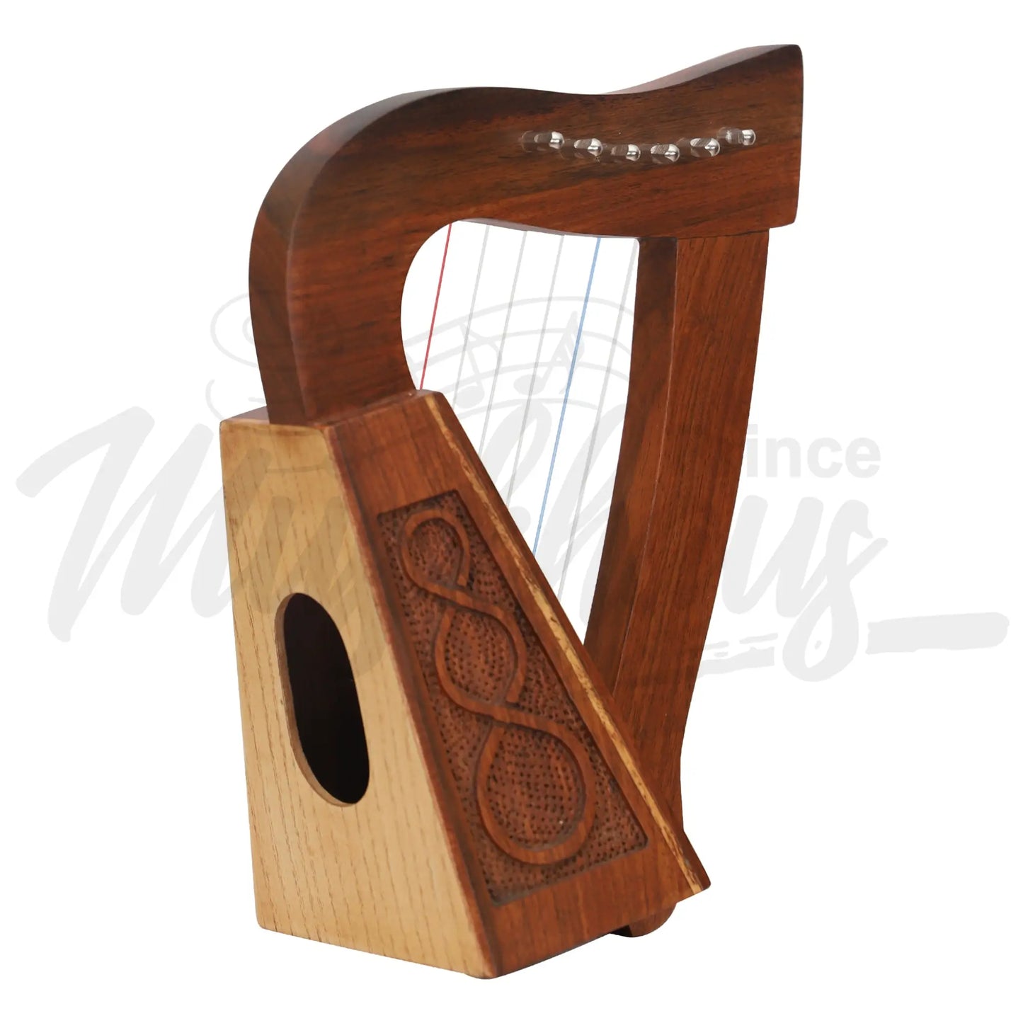 O’carolan Harp 6 String Rosewood Knotwork