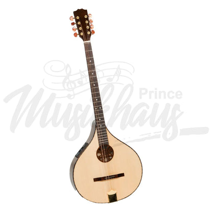 Traditional Electro Acoustic Irish Concert Bouzouki 8 Strings Maple Body With Spruce Top