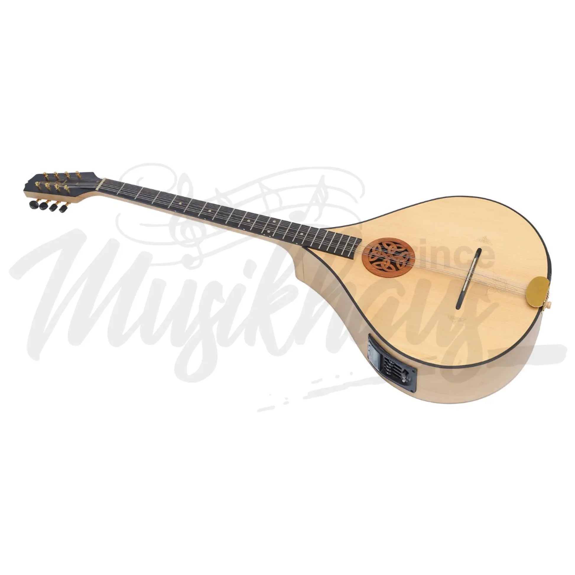 Traditional Irish Bouzouki 8 String Maple With Eq