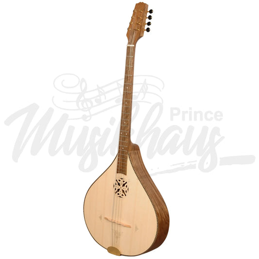 Traditional Irish Bouzouki 8 Strings Walnut With Spruce Top C103 Purfling