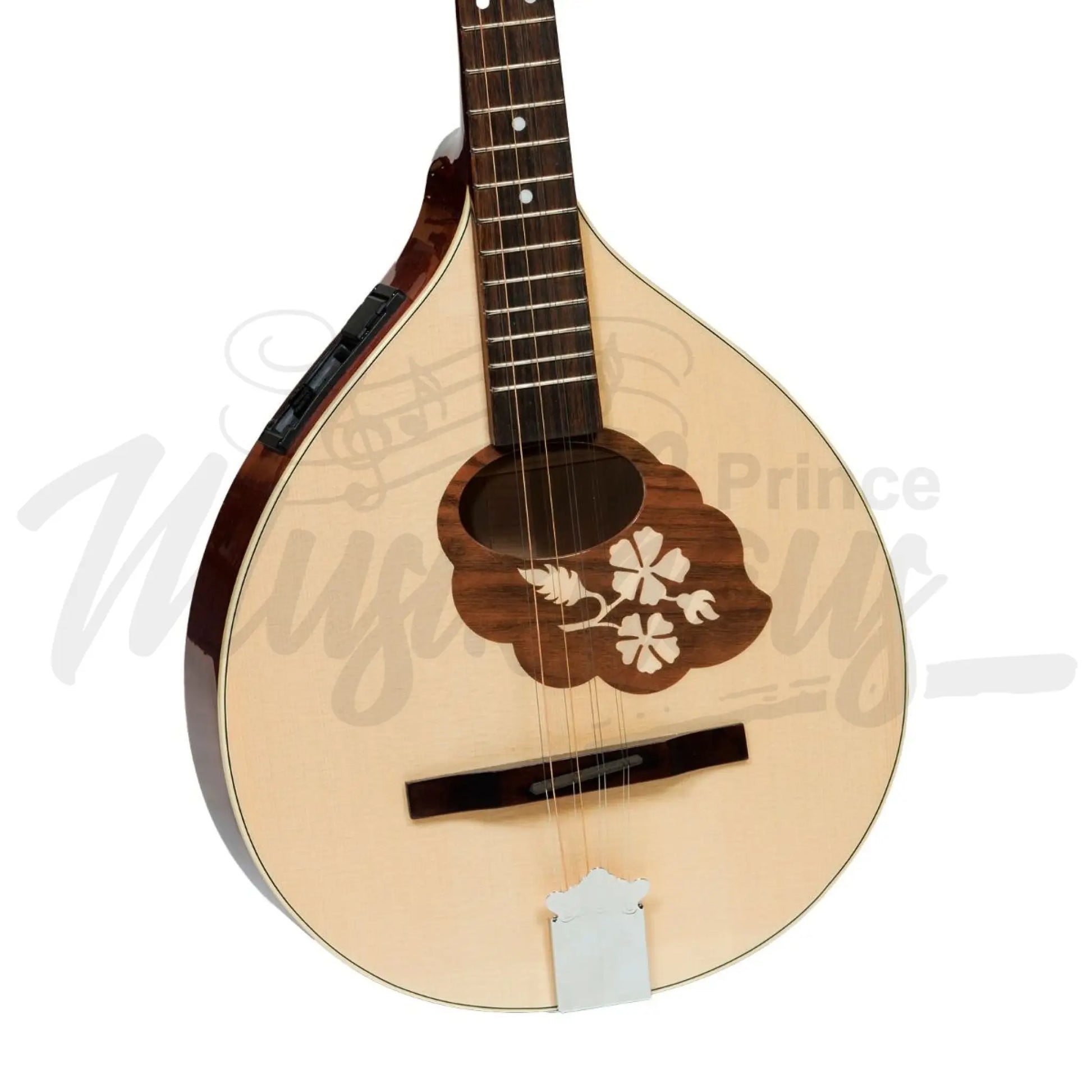 Traditional Irish Bouzouki With Eq 8 Strings Maple Body Spruce Top