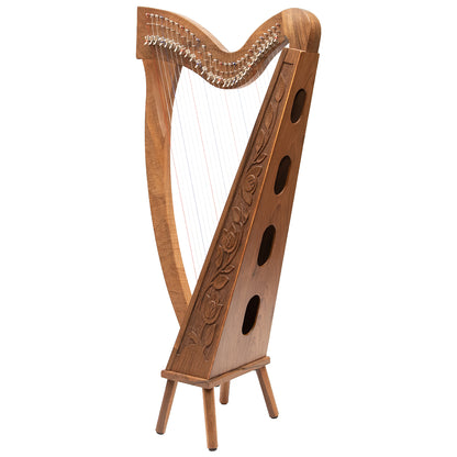 29 Strings Trinity Harp Walnut