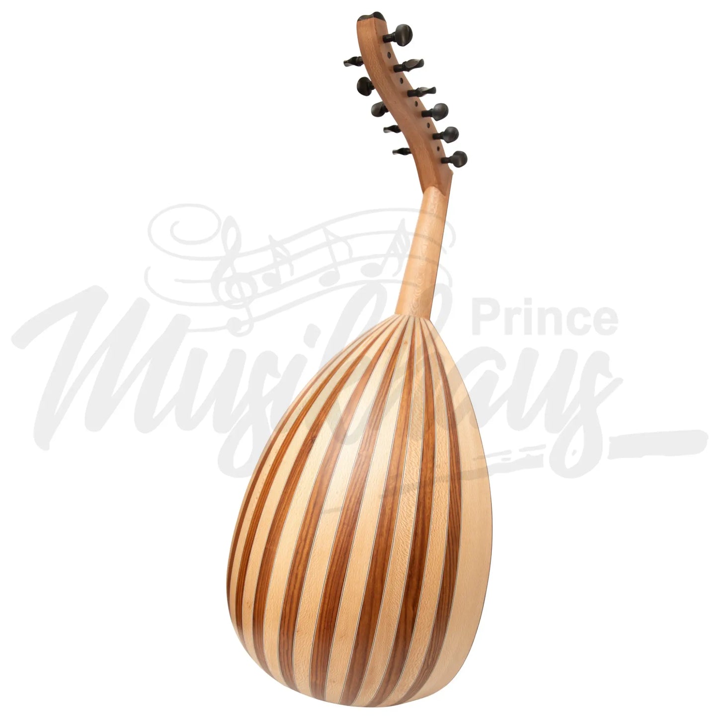 Turkish Oud 11 Strings Variegated Rosewood Lacewood