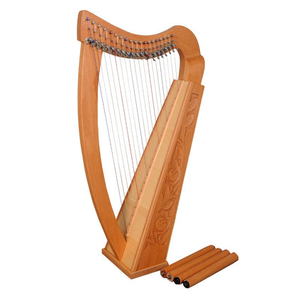 19 STRING TRINITY HARP BEECHWOOD