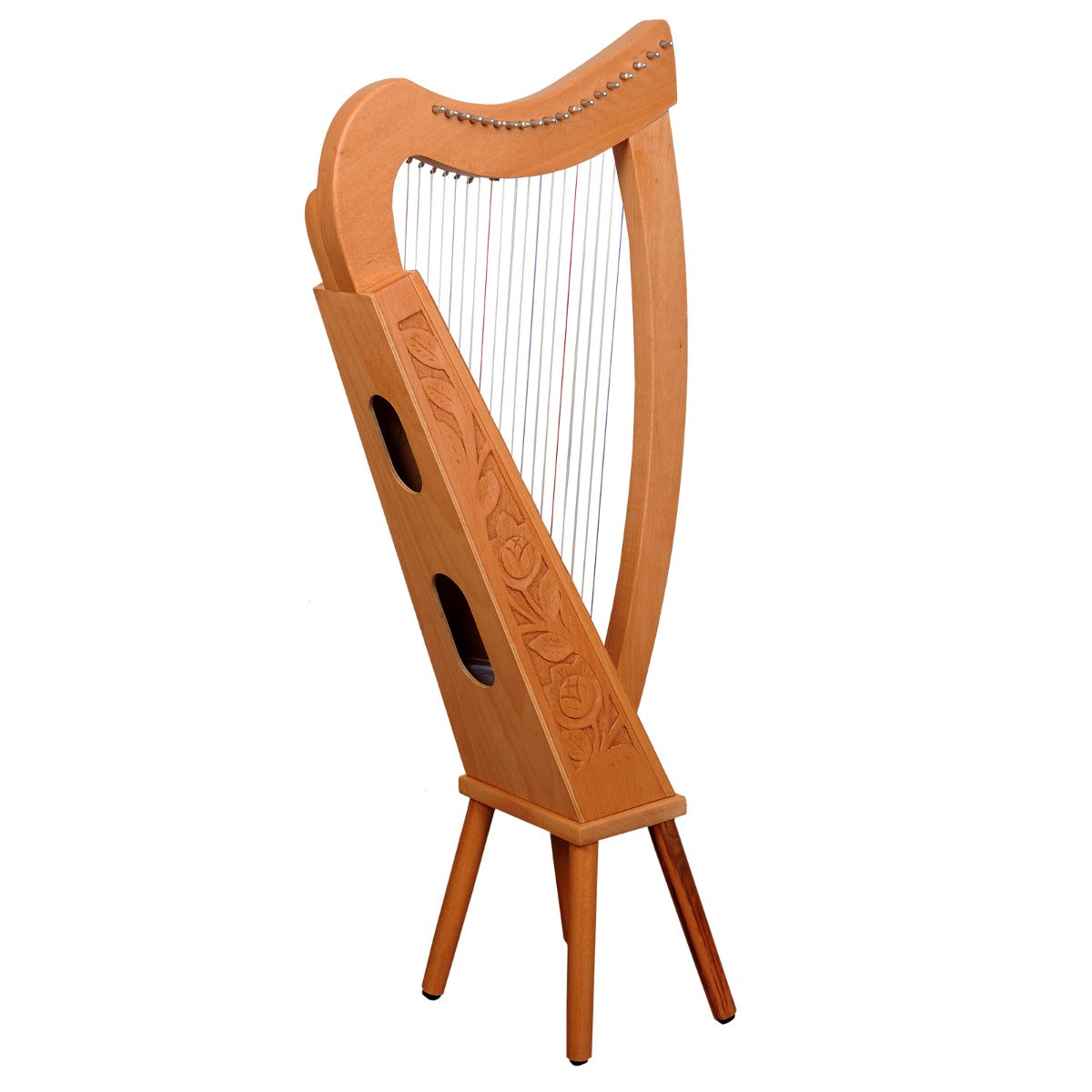 19 STRING TRINITY HARP BEECHWOOD