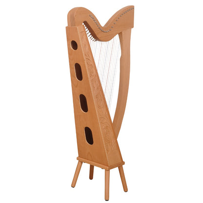 27 STRING TRINITY HARP BEECHWOOD