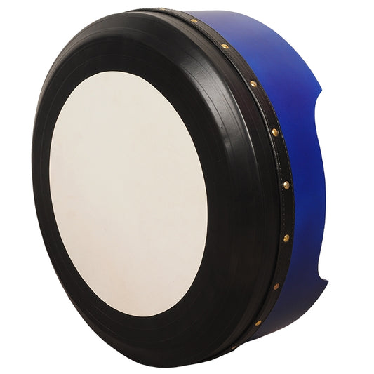 13"X5" PREMIUM MUZIKKON BODHRAN BLUE DEEP TUNE