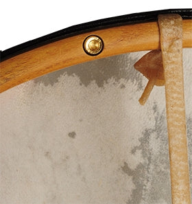 FRAME DRUM 18 INCH INTUNE MULLBERRY BLACK STRAP