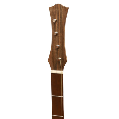 HEARTLAND WILDWOOD DULCIMER BANJO, 4 STRING VARIEGATED WALNUT LACEWOOD LEFT HAND