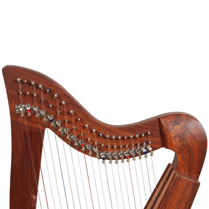 MCHUGH HARP 20 NYLON STRING ROSEWOOD SQUARE BACK