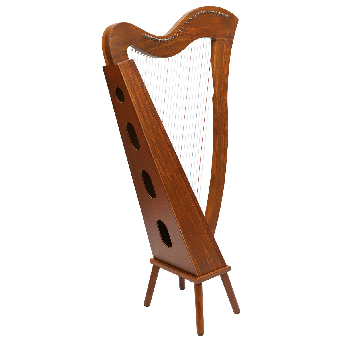 MUZIKKON MCHUGH HARP 27 STRING ROSEWOOD SQUARE BACK