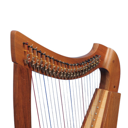 22 STRING TRINITY HARP WALNUT PLAIN