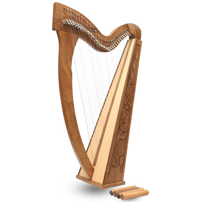 29 STRING TRINITY HARP WALNUT