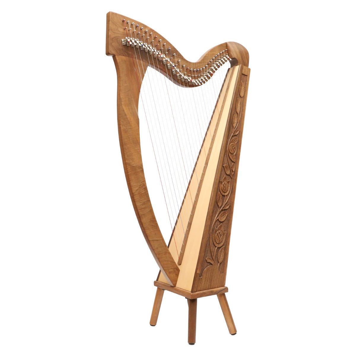 29 STRING TRINITY HARP WALNUT